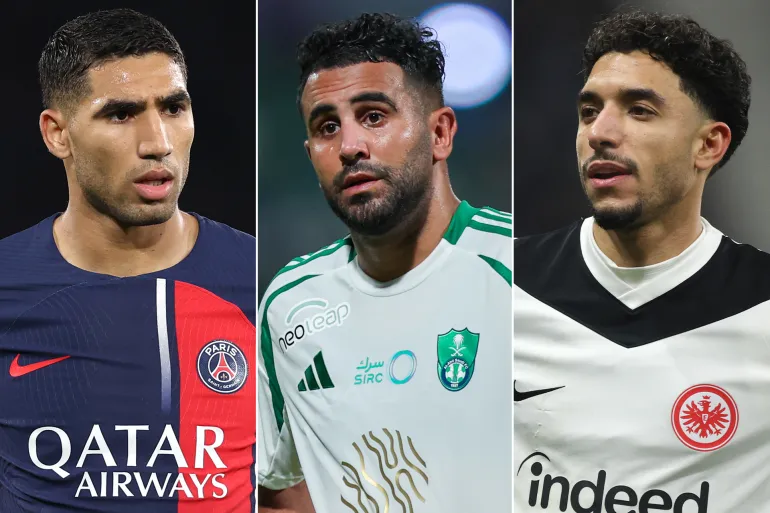 قائمة أعلى 10  لاعبين  عرب  أجرا .. رياض محرز  يتقدم على محمد صلاح
