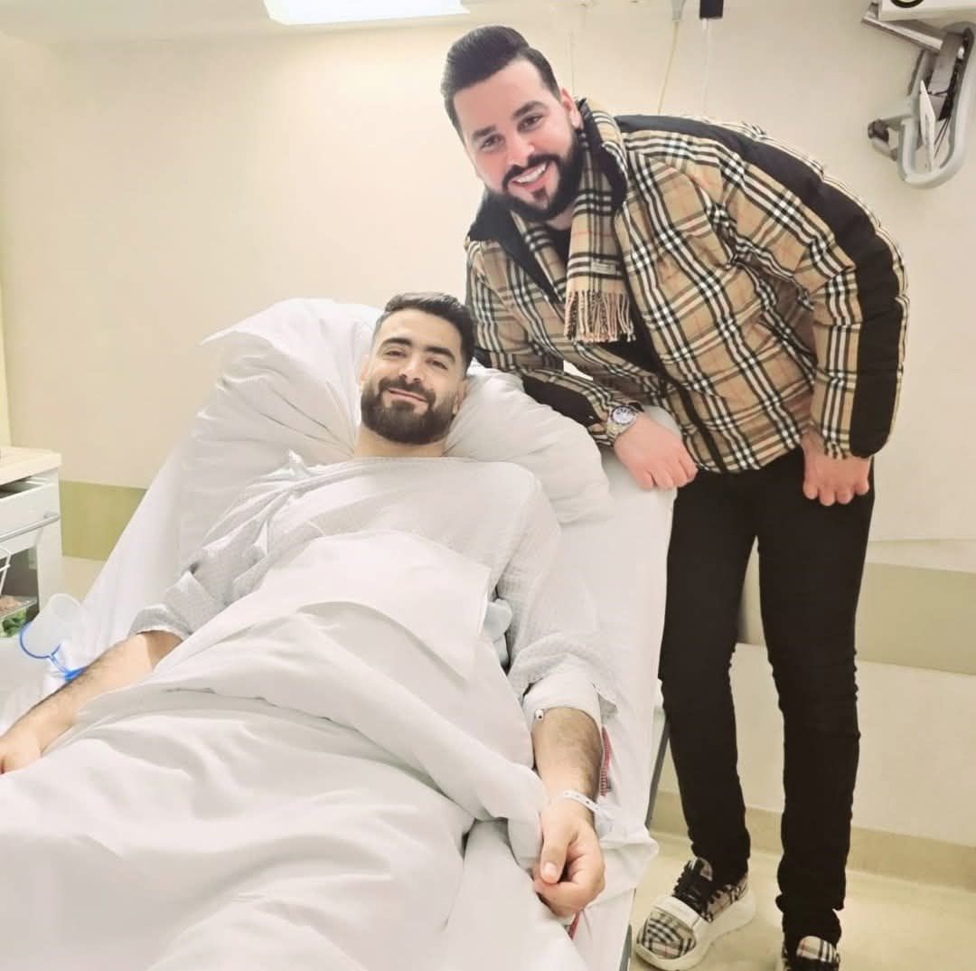 نجاح جراحة الرباط الصليبي لحمزة المثلوثي في ألمانيا
