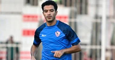 عمر جابر يعود لتدريبات الزمالك استعدادًا لمواجهة فاركو