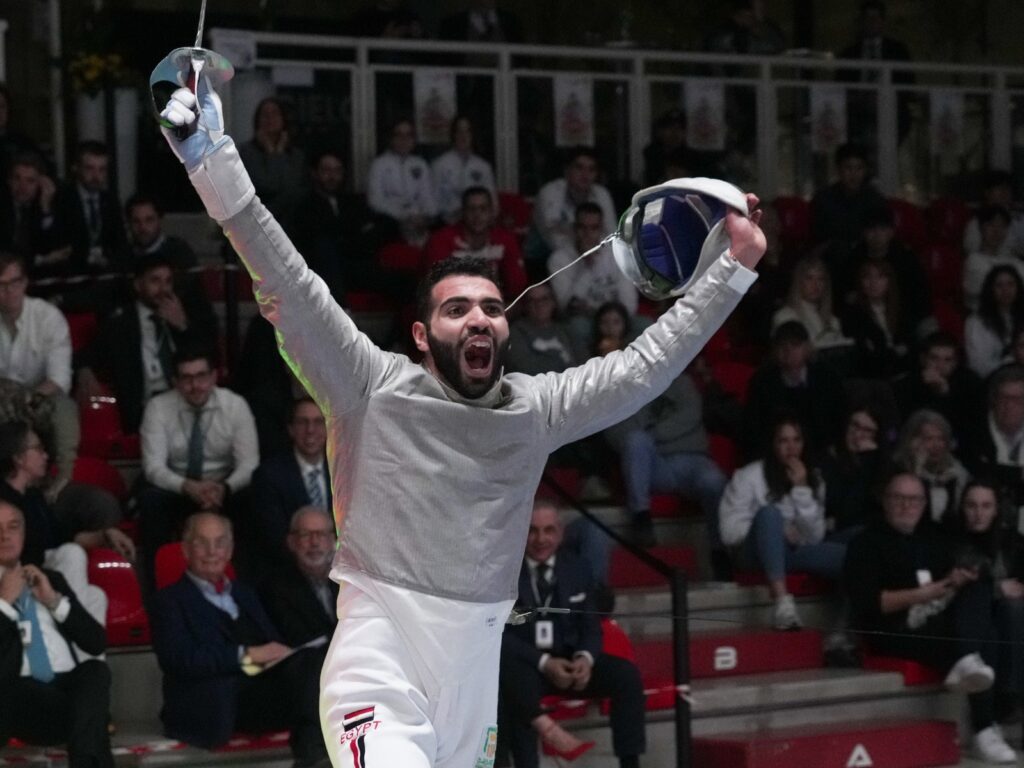 زياد السيسي يحقق برونزية كأس العالم لسلاح السيف في إيطاليا