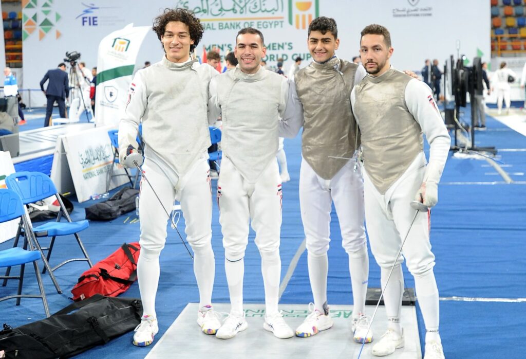 منتخب مصر يهزم ألمانيا ويتأهل لربع نهائي كأس العالم لسلاح الشيش
