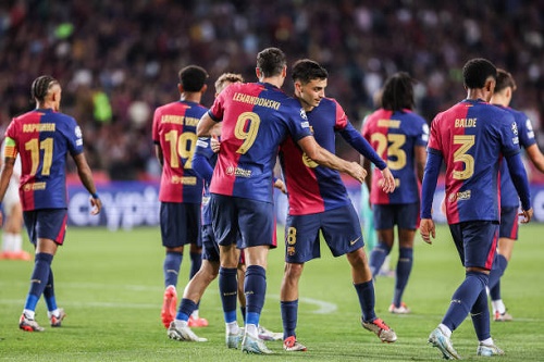 برشلونة يدفع بتشكيل هجومي قوي أمام ليجانيس في الدوري الإسباني