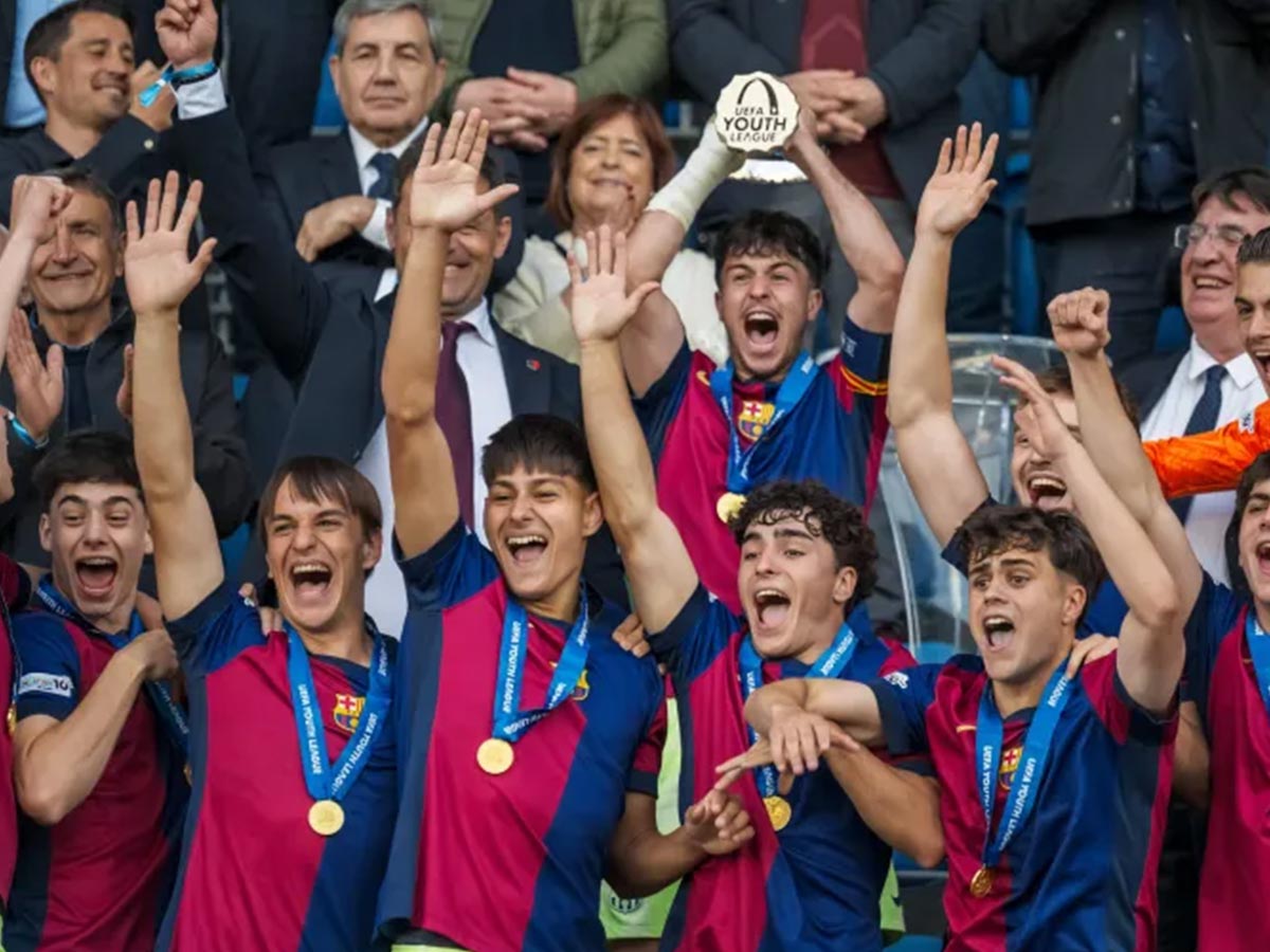 برشلونة يتربع على عرش أوروبا للشباب للمرة الثالثة