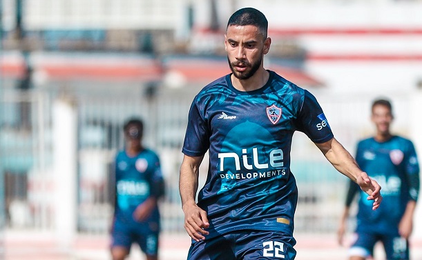 إلتواء في الكاحل يصيب ناصر ماهر خلال لقاء سيراميكا