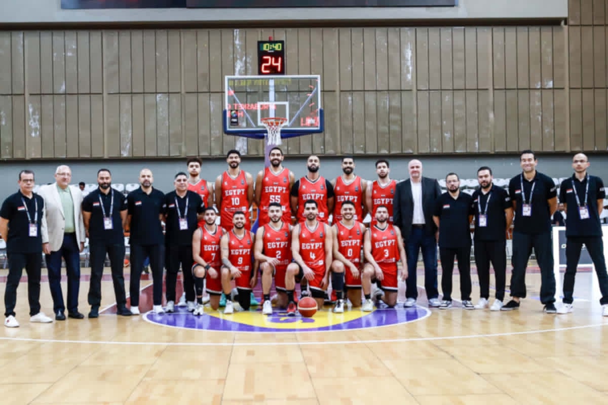 منتخب مصر لكرة السلة في مجموعة قوية بتصفيات مونديال قطر 2027