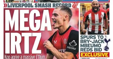 ليفربول يقترب من ضم فيرتز في صفقة قياسية هي الأكبر في تاريخ الدوري الإنجليزي