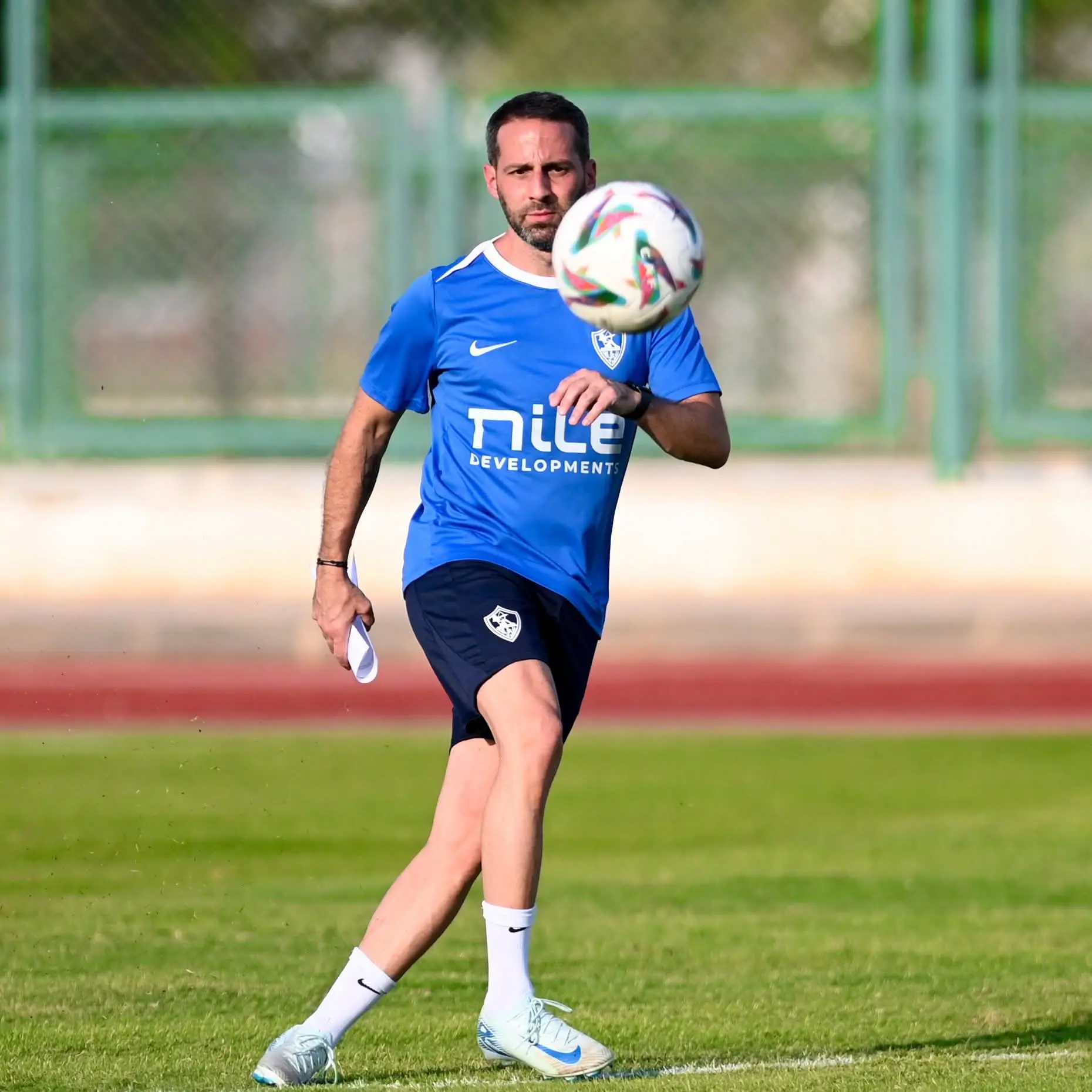 تفاصيل جلسة فيريرا مع لاعبي الزمالك قبل المران