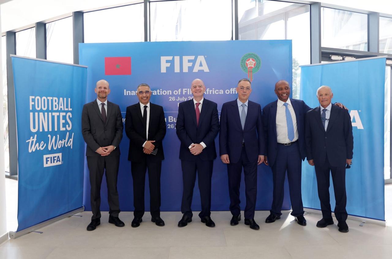 أبو ريدة يهنئ لقجع بافتتاح المقر الإقليمي للفيفا في المغرب