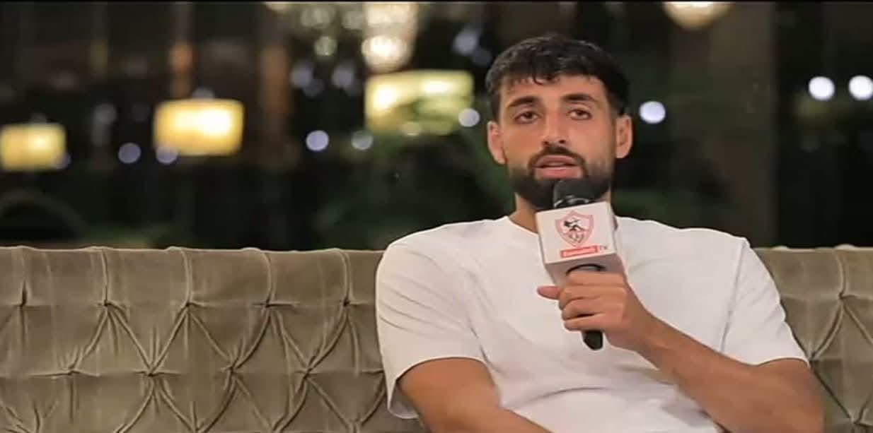 الدباغ: تمنيت اللعب بجوار شيكابالا.. وحامد حمدان شجعني على الانضمام للزمالك