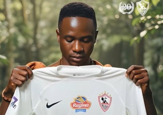 الزمالك يضم الكيني بارون أوشينج رسميًا لمدة أربعة مواسم