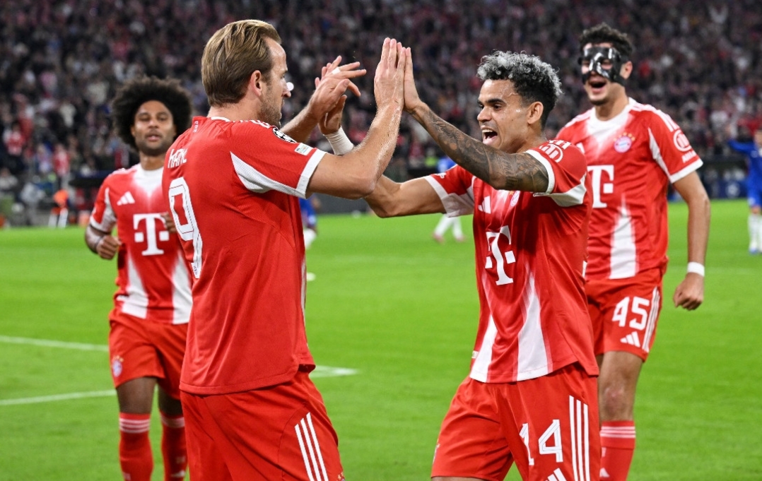 بايرن يفرض سيطرته على افتتاحية دوري الأبطال