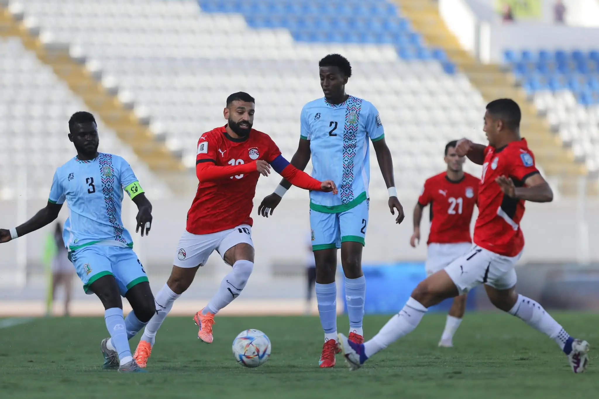 منتخب مصر يهزم جيبوتي ويتأهل رسميًا إلى كأس العالم 2026