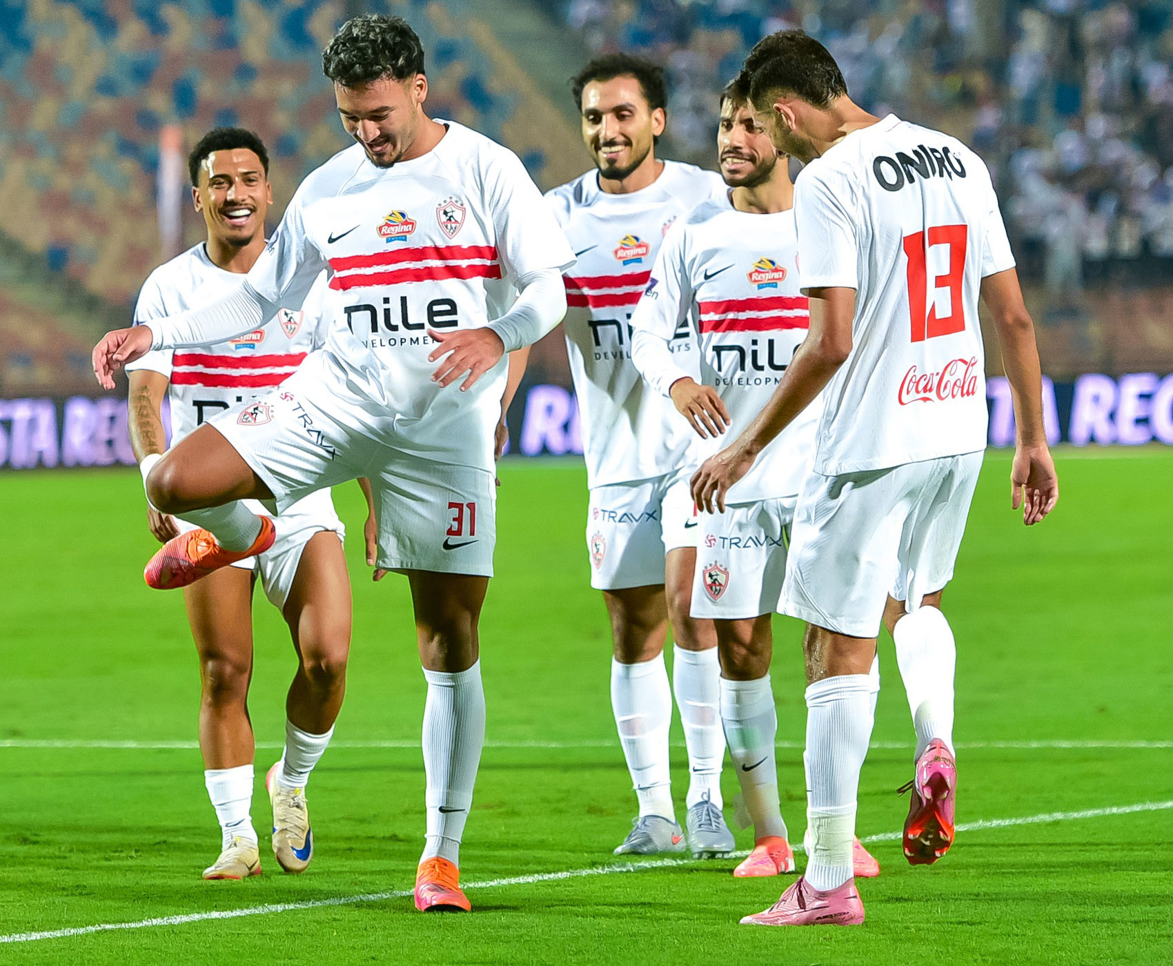 نصف دستة أهداف للزمالك أمام ديكيداها