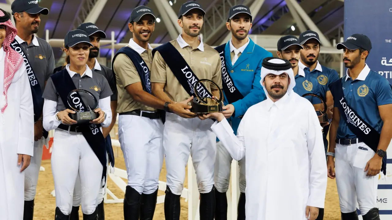 قطر تواصل التألق في قفز الحواجز.. نتائج مثيرة في الجولة السابعة من لونجين هذاب
