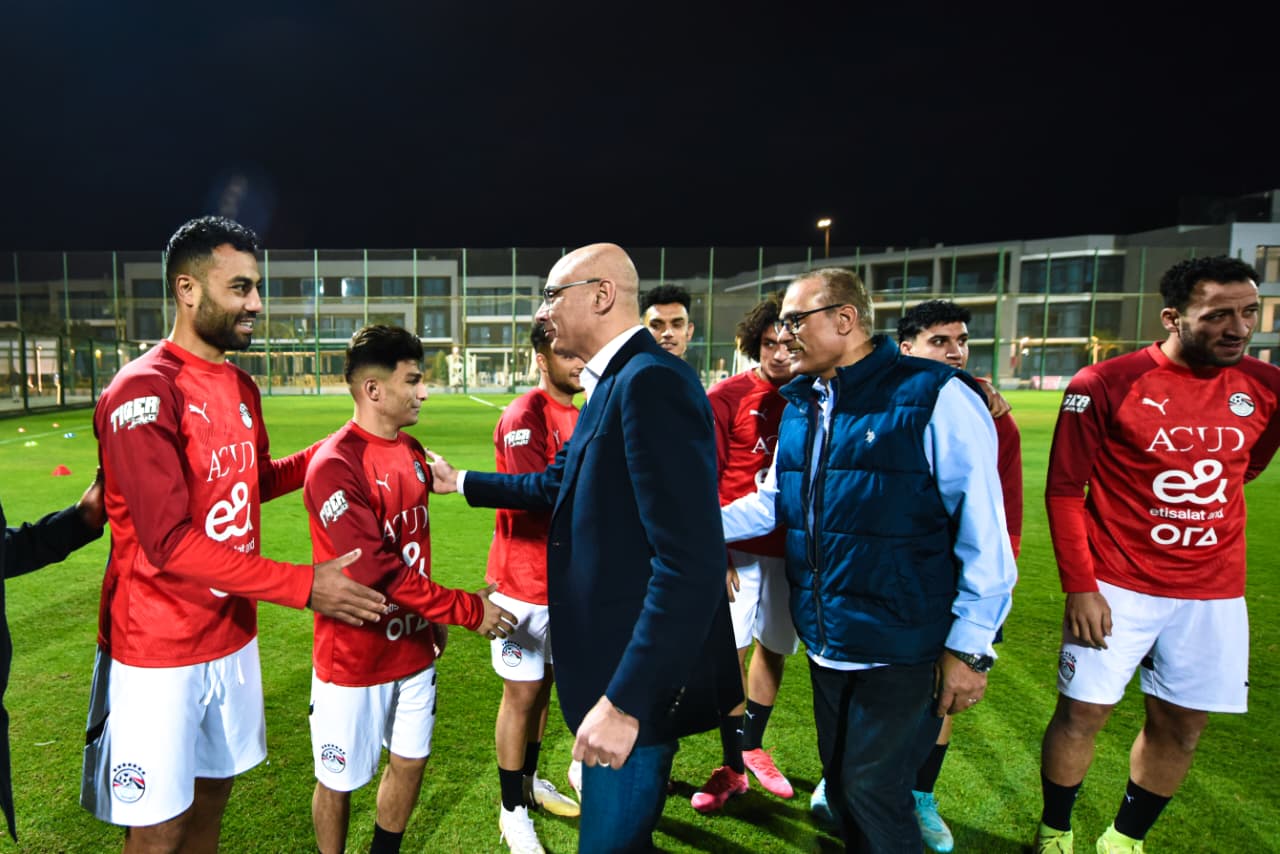 أبوريدة يدعم المنتخب الوطني المشارك في كأس العرب