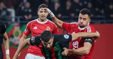 ترتيب المجموعة الثانية في دوري أبطال إفريقيا بعد نهاية الشوط الأول من مواجهة الأهلي والجيش الملكي