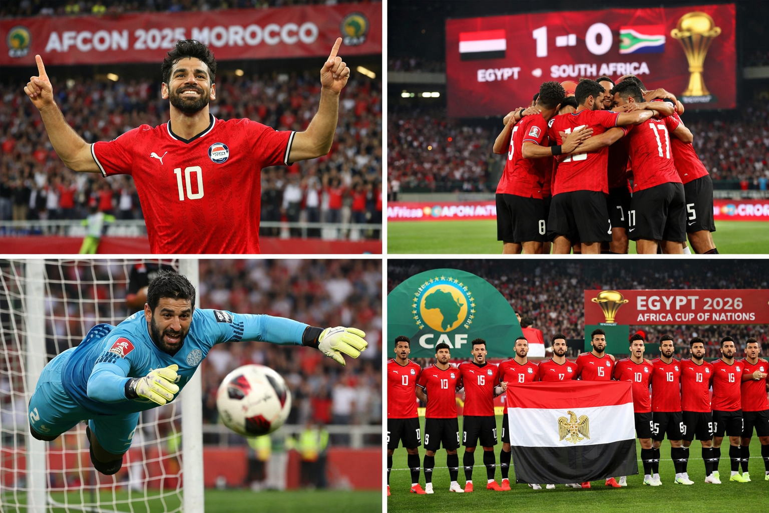 بطولة كأس الأمم الإفريقية 2025 في المغرب.. منتخب مصر يدخل مرحلة الحسم وحلم اللقب الثامن يقترب
